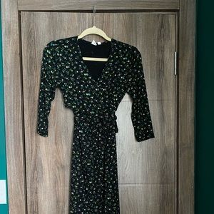 Maternity wrap dress Gap